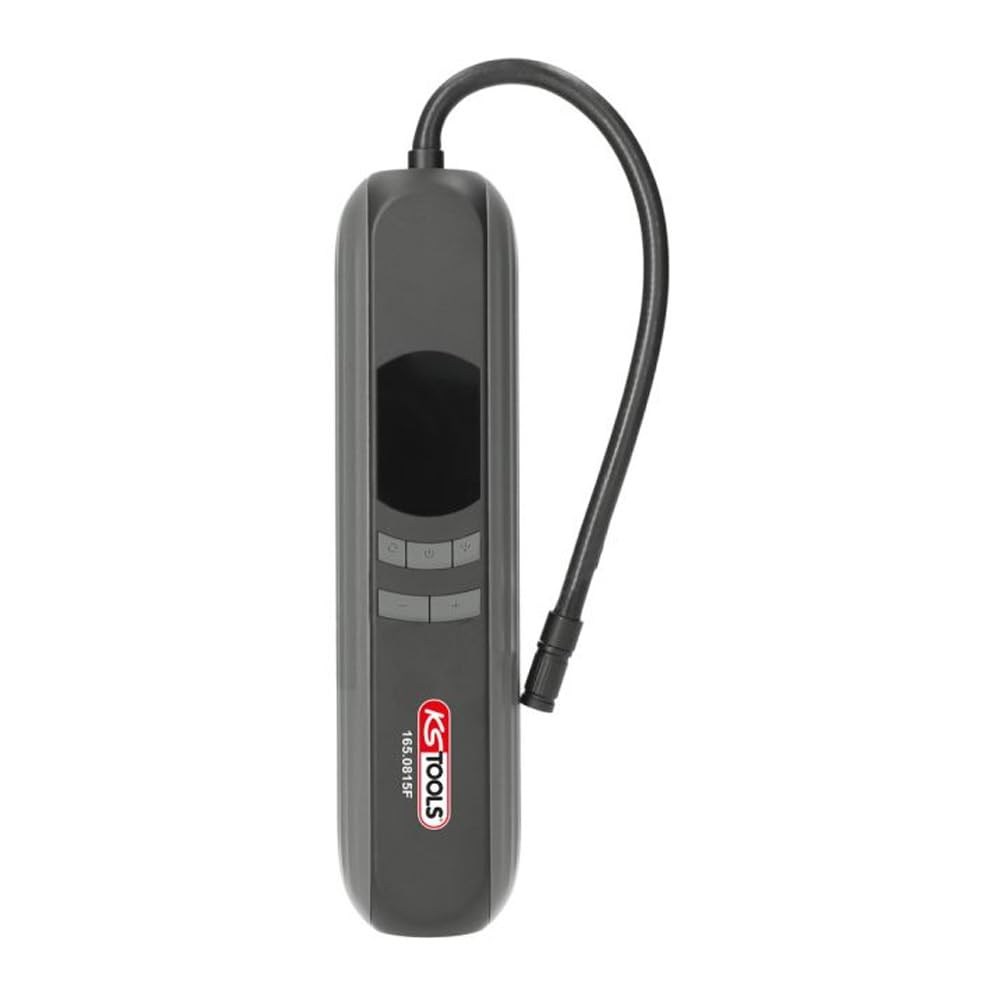 KS Tools - 165.0815F - Mini compresseur rechargeable - compresseur à air portatif - gonfleur pneus voiture sans fil - gonfleur ballon - pompe a velo