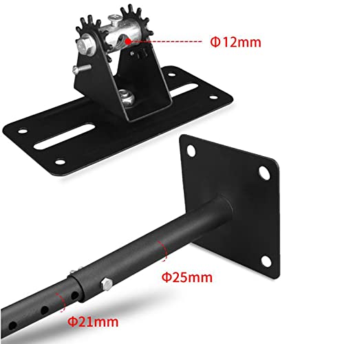 Soporte para altavoz de pared robusto con base rígida 4