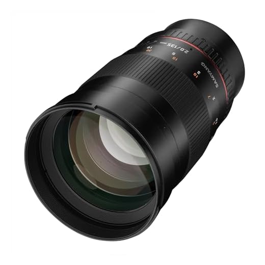 Samyang 135mm F2.0 für Fuji X - APS-C Teleobjektiv Festbrennweite für Fuji Kamera mit X Mount, manueller Fokus, für Fujifilm X-E4, X-T4, X-T200, X-Pro3, X-A7, X-T30, X-T3, X-T100