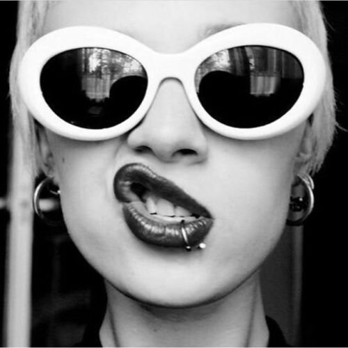 SYZ Vintage NIRVANA Kurt Cobain Round Sunglasses For Women Men Glasses