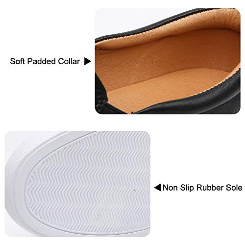 Image of VOCNTVY Loafers for Women Quilted Slip On Shoes Casual Fashion Sneakers