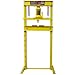12-Ton Hydraulic Shop Press Heavy-Duty H-Frame Floor Mount Garage Press with Adjustable Table & Steel Plates, Industrial Hydraulic Press (Yellow)