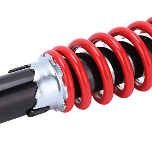 Tissting Motorrad Stoßdämpfer Hinten, Hochwertiger Verstellbarer Federdämpfer 270mm mit 10mm Loch für 50cc-125cc ATV Quad Bike und Dirtbikes, Edelstahl Hintere Stoßdämpfer
