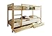Produktbild Etagenbett Doppelbett Stockbett Rene Kiefer massiv Natur