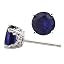 Lab-created Blue Sapphire