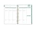 Blue Sky Day Designer for 2018-2019 Academic Year Weekly & Monthly Planner, Flexible Cover, Twin-Wire Binding, 5.8' x 8.6', Gold Stripe Design