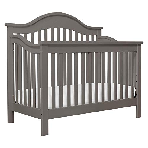 Image of DaVinci Jayden 4-in-1 Convertible Crib in Slate, Greenguard Gold Certified