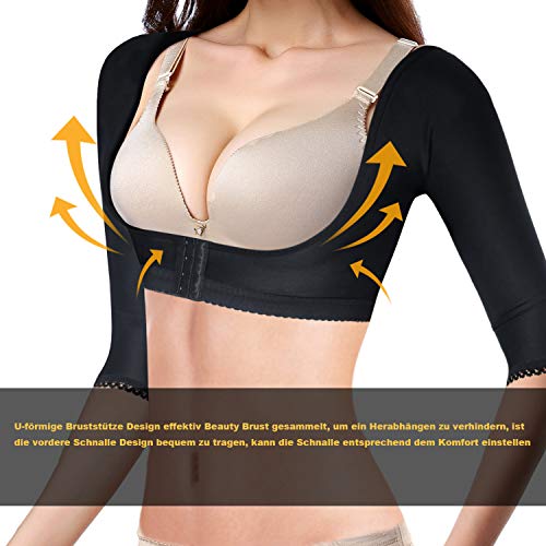 Arm Shaper Gotoly Damen Figurformende Oberarme Shapewear Kompression
