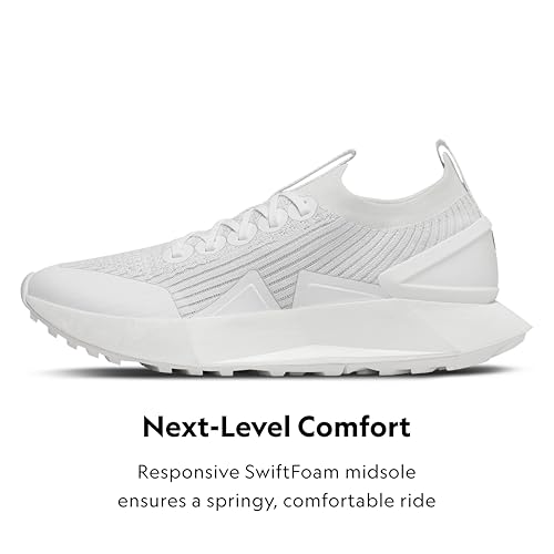 Allbirds Men’s Tree Flyer 2 Active Supportive Running Shoe - Blizzard (Blizzard Sole) - 12.5 Medium