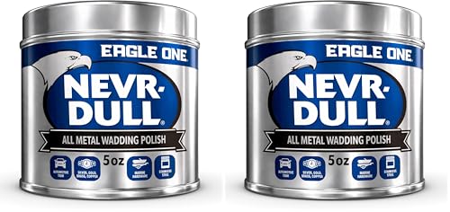 Eagle One Car Polish, Nevr-Dull Wadding Metal Polish, 5 Oz (Pack of 2)