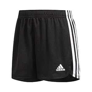 Adidas Mädchen 3-Stripes Mesh Shorts Schwarz