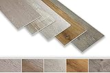 SPC XXL Hartvinylboden Restposten mit Trittschalldämmung Klick Vinylboden Designboden Holzoptik (PS28, 101.52 Quadratmeter) Vinyl Bodenbelag Designbelag Bad