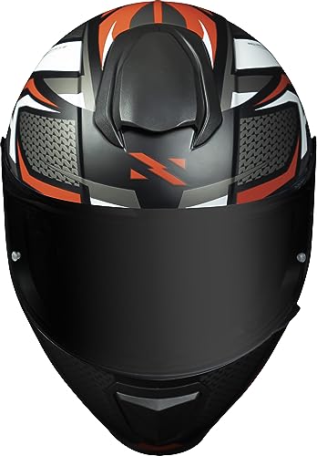 Capacete Masculino Norisk Razor Sharp Vermelho Moto Fechado (60)