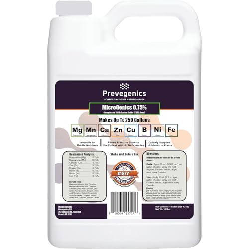 MicroGenics 0.75% liquid foliar fertilizer (1 gal)