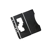 TEAMWILL 4pcs Carbon Fiber Gear Shift Panel Cover Trim Type A for Toyota Camry 2007-2011
