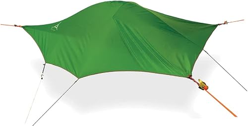 Tentsile Flite 2-Person Hammock Tree Tent 3.0 - Rainfly 5000HH (Hydrostatic Head) Waterproof Survival Gear and Equipment Ideal for Hiking, Camping - Forest Green, 220 kg/485 lbs