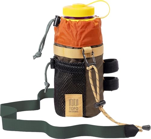 Topo Designs, Unisex, Mountain Hydro Sling, Woodland/Terracotta, One Size