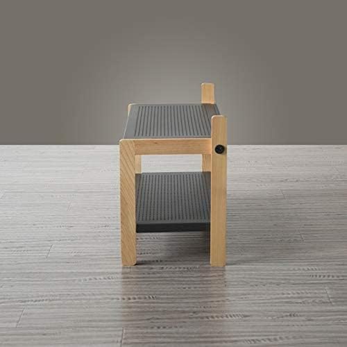 Fashion Shoe Cabinets Minimalist Modern al Creative Solid Wood Metal Breathable Shoe Rack Household Corridor Storage Shoe Cabinet Shoe Changing st image 4