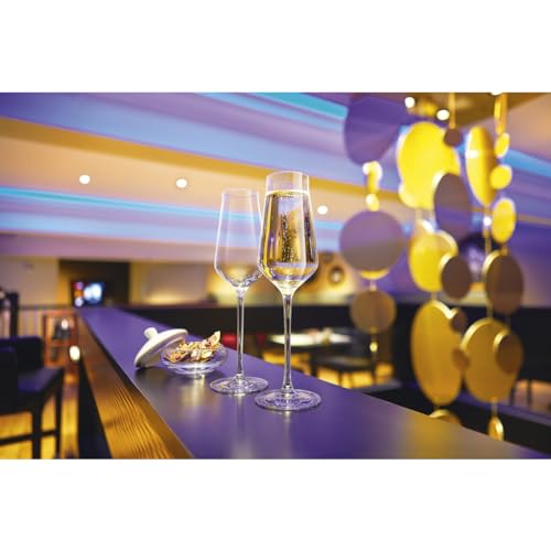 Copas flauta Chef & Sommelier Reveal UP de vidrio 21cl pack de 6 unidades para espumosos 3
