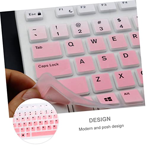 Funda de silicona para teclado DOITOOL de 2 piezas, protector fácil de limpiar compatible con Kbp 5