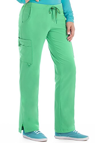 Med Couture Activate Women's Cargo Pocket Pant, X-Small Tall, Clover