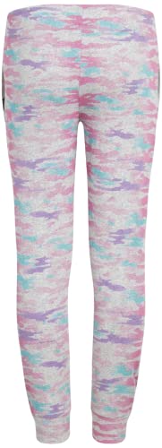 Rbx Girls' Sweatpants - 4 Pack Active Fleece Jogger Pants (Size: 4-16), Size 7-8, Grey Multi/Lavender Black #TOP2