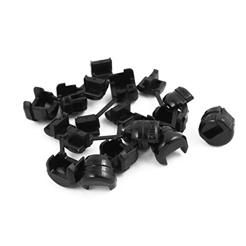 XYWHPGV 10pcs 4N-4 Round Cable Wire Anti-Pull Bush Eyelet 11.5mm Diameter Black (125af cc3f6 ce180 45da9 483ad 333a2