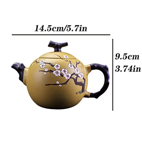Tetera pequeña zisha para evitar té amargo e infusiones frías 2