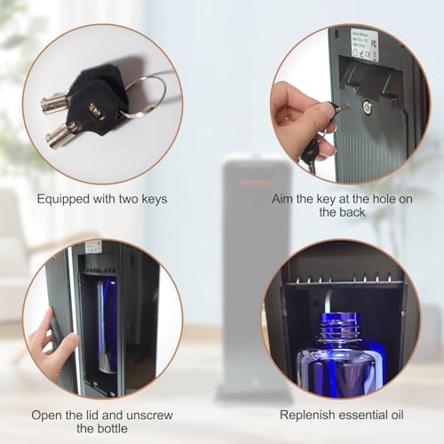 Difusor aromático eléctrico 1000ml para grandes espacios miniatura 5