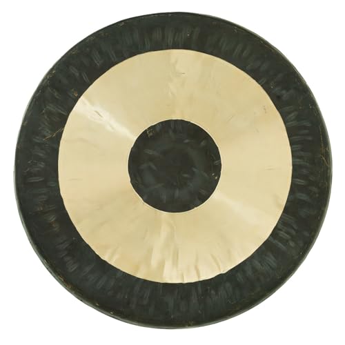 Unlimited Chau Gongs - Includes Gong, Mallet & Rope/Bronze Gong W/Traditional Look/For Meditation, Sound Healing, & Yoga/Small & Large Available