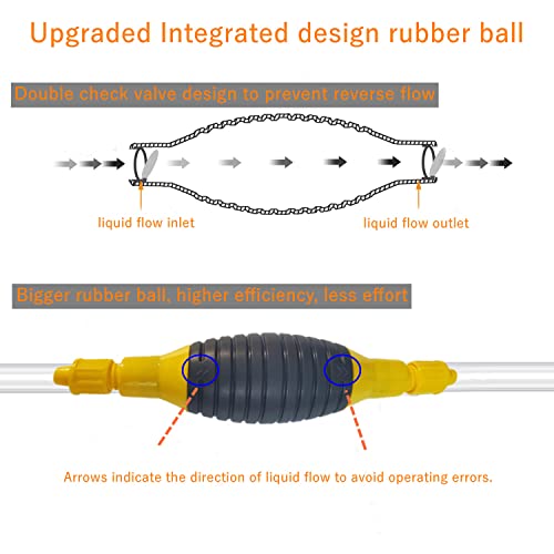 OOBA Manual Fuel Transfer Siphon Pump #TOP16