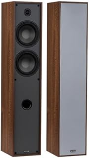 Dayton Audio Classic T65 Floor-Standing Tower Speaker Pair (Wood)