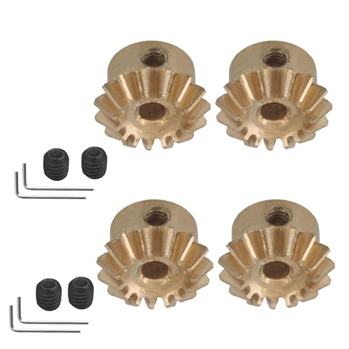 Engrenage biseauté conique anti-jeu pour axe 3 mm et module 0,8 application automobile