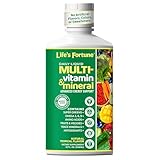 Life's Fortune Liquid Multivitamin for Adults Men & Women, Teens – High Absorption Daily Vitamins – Trace Minerals, Amino Acids with Biotin, L-Arginine, Potassium – Tropical Flavor, Sugar Free, 32 oz