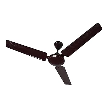 CADLEC Breeza 1200mm Ultra High Speed Ceiling Fan | Powerful Air Delivery | BEE Star Rated Energy Efficient | High Performance Motor | 3-Year Warranty | Brown