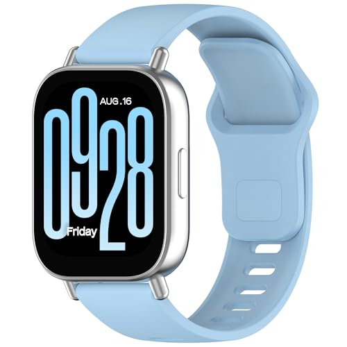 Image of Tobfit Solicone Strap Compatible with Redmi Watch 5 Active, Sport Waterproof Replacement Strap for Redmi Watch 5 Lite /Active band
