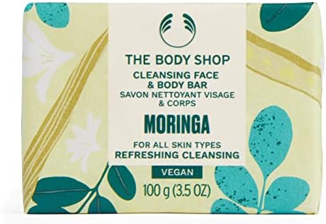 The Body Shop Cleansing Face & Body Bar | For Soft, Smooth Skin, 3.5 Oz