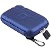 5" Inch Hard Carrying Travel GPS Case Bag Pouch Protective Shell For 5" 5.2 Inch Garmin Nuvi 55LM 54LM/54 52LM/52 2597LMT 2577LT 2557LMT 3597LMT TomTom Magellan RoadMate Devices Blue