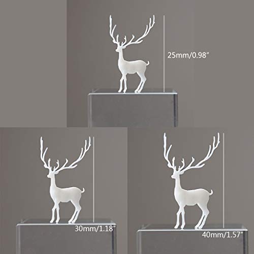 Three-dimensional Model Micro Landscape Mini Elk Deer Material Accessory