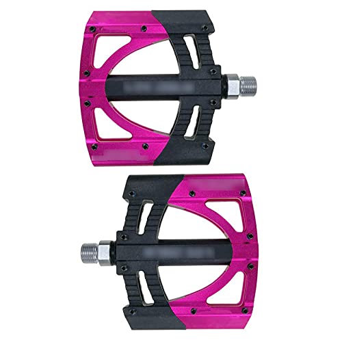 Pédales de VTT en aluminium rose pour exprimer votre passion du cyclisme