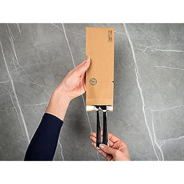ELAG POCHETTA CLOSY- Bolsa para cubiertos - Pochetta CLOSY Nature Kraft 350 piezas por caja