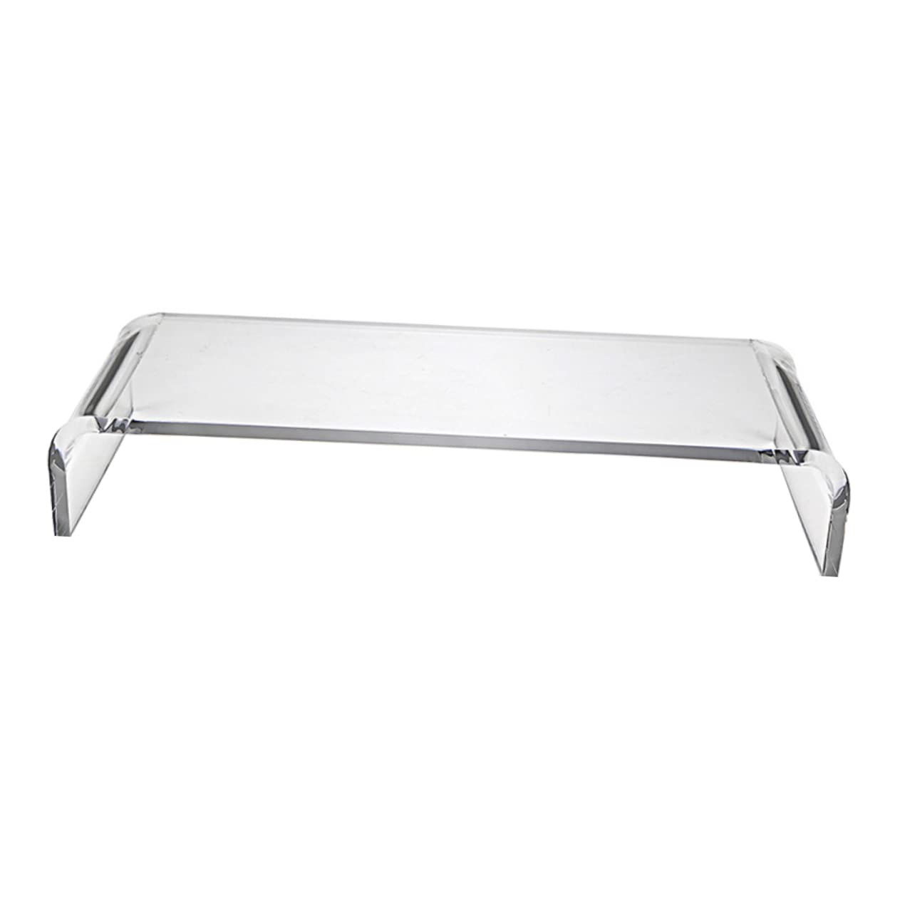 jojofuny Monitor Stand for Desktop Computer Riser Acrylic Ergonomic Design 40 X 20 X 10 Cm