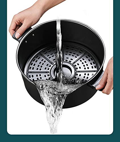 CJDM Heißluftfritteuse, Küche sichtbar, intelligente Haushaltsautomatik-Multifunktions-Pommes-Frites-Maschine 8L große… – Bild 3