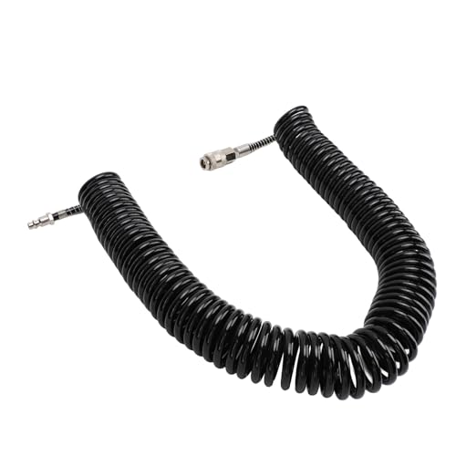 Manguera de caucho flexible Eujgoov con restrictor de acero premium 3