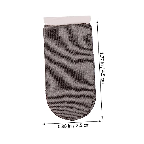 VILLFUL 10 Pçs Protetor De Polegar Luvas De Tela Sensível Ao Toque Capa De Dedo De Fibra Luvas De Ga