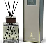 1000ml Fig & Sandalwood Reed Oil Diffuser Set, Luxury Beautiful Home Fragrance for Bedroom Living Room Office Essential Oil Reed Diffuser for Stress Relief