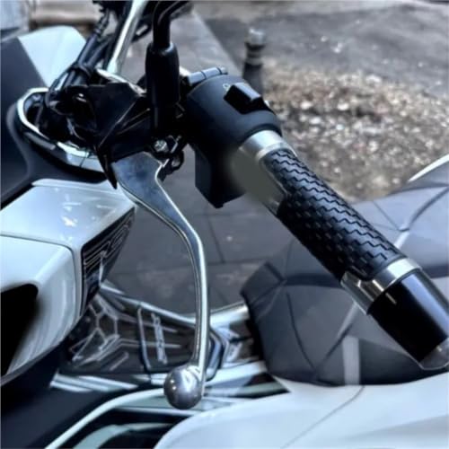 Puños de manillar de 7/8 pulgadas antideslizantes con tapones para moto BMW K1600GTL 2012-2019 4