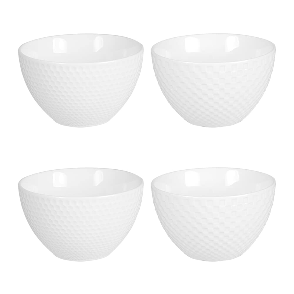 Table Passion - Coffret de 4 coupelles Snow white 11,5 cm