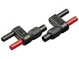 Fluke PM9081/001 Dual Banana Male Plug To Female BNC Adapter