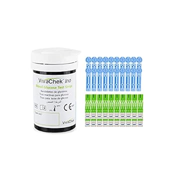 VivaChek Ino Blood Glucose Test Strips 25 Tests - Now On Super